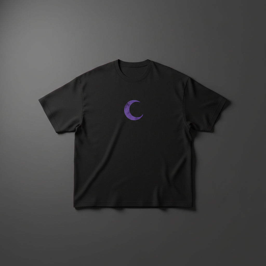 Signal collection cover featuring Purple Moon Tee Black artwork