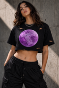 Distressed Herd Tee — Black