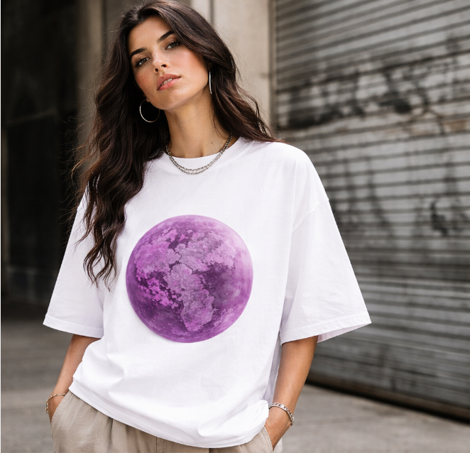 Distressed Herd Tee — Black