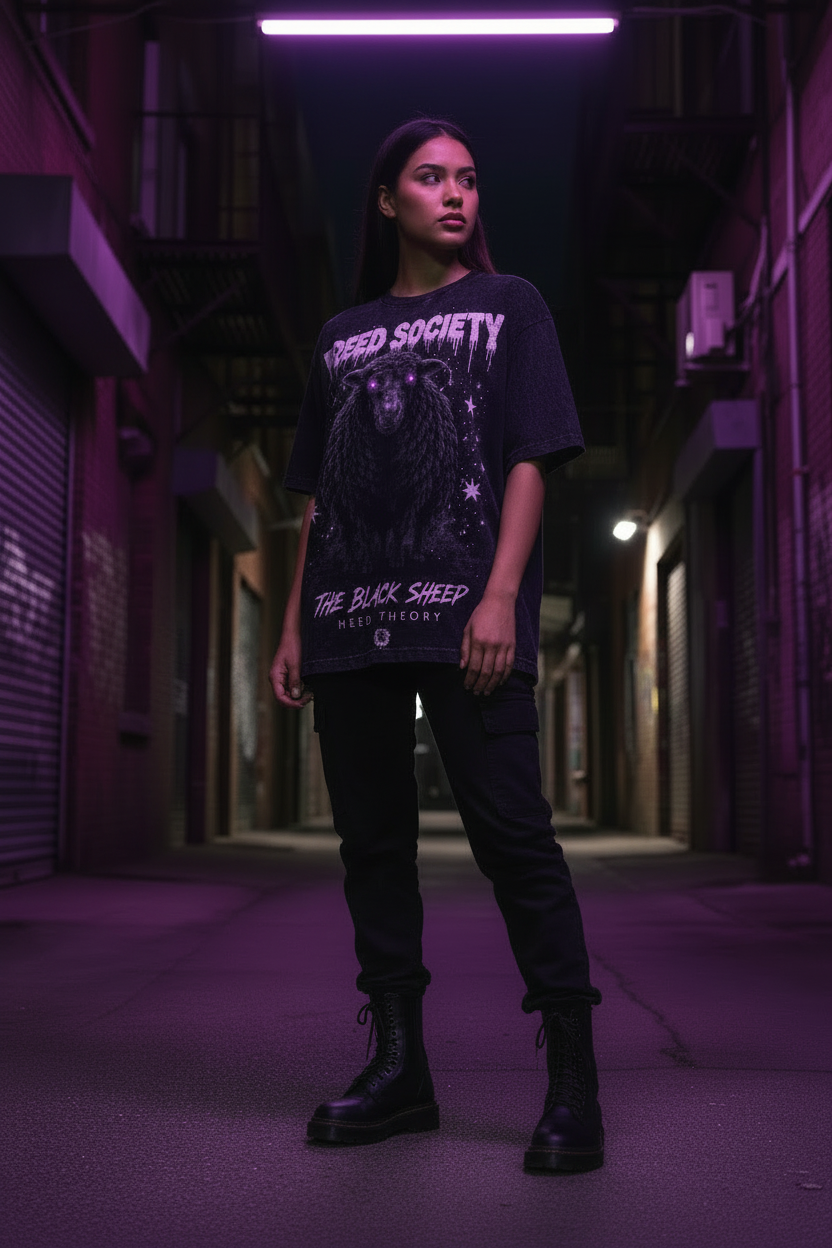 Black Sheep Tee — Lifestyle